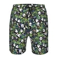thumbnail image 3 of Logiee Fun Panda Playing With Bamboo Leaves Print Mens Swim Trunks Quick Dry Board Shorts,Breathable Hawaii Beach Shorts Swimwear Bathing Suits-Large, 3 of 6