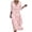 Pink#9, variant on Guieoi Plus Size Summer Mesh Cutouts Lace Panels Floral Printed 3/4 Sleeve V-Neck Light and Flowing Dress for Women Blue L