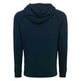 thumbnail image 3 of Unisex Sportiqe Navy Minnesota Timberwolves Olsen Super Soft Tri-Blend Raglan Pullover Hoodie, 3 of 3