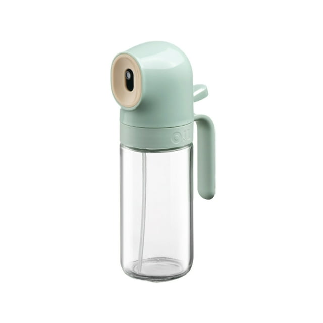 Eigraketly Pulverizador líquido para distribución uniforme de aceite de cocina y vinagre Dispensador de aceite a prueba de fugas Vinagre Estufas de camping verde250ml