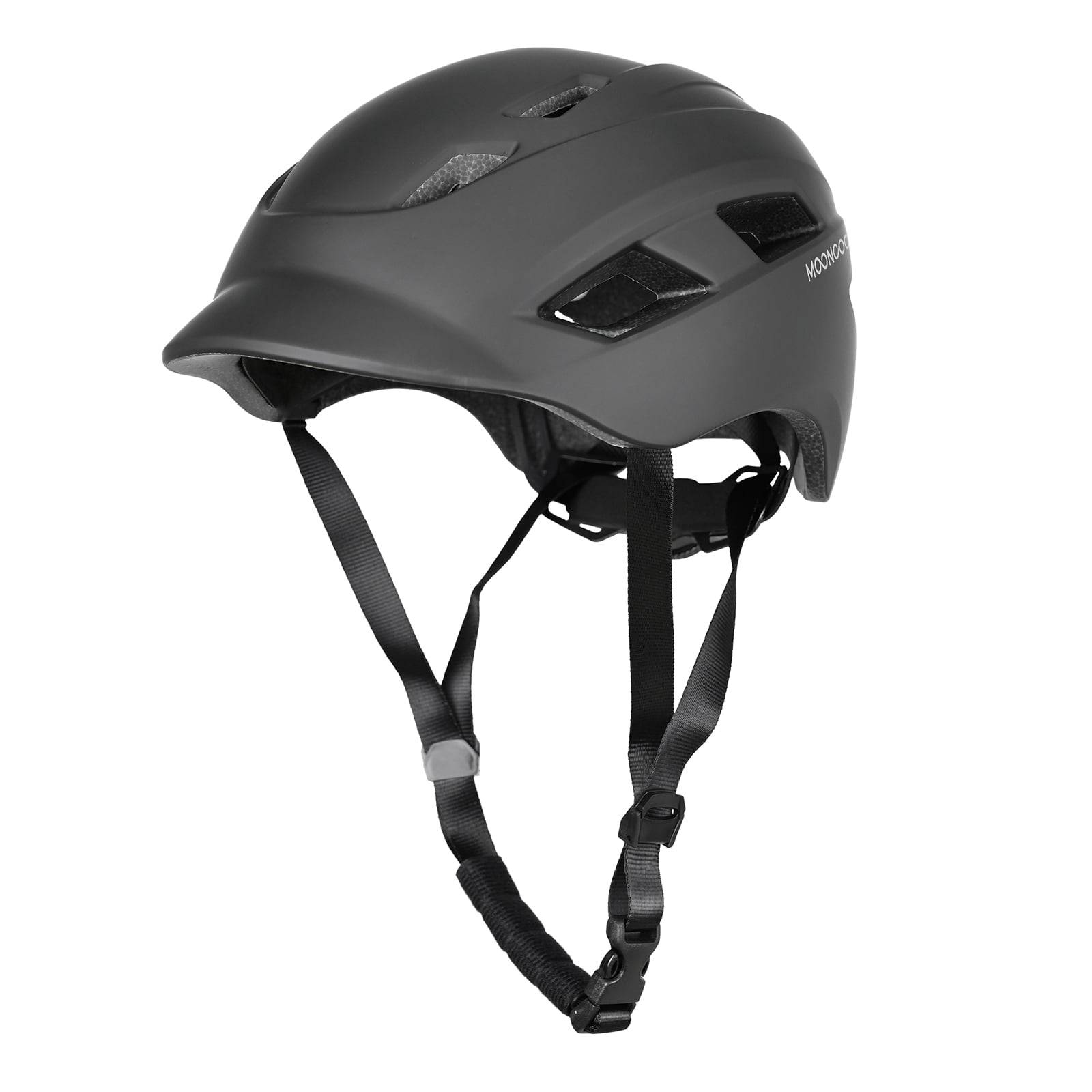 Mooncool Bike Helmet, MTB Mountain Bike Helmets for Adult Men Women Cycling, Lightweight, L Size (23.2"-24.0"/59-61cm)