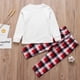 thumbnail image 4 of Conjunto de pijamas familiares a juego de Navidad Lindo ciervo Adulto Niño Bebé Conjuntos familiares a juego 2022 Pijamas familiares navideños Ropa para perros Bufanda, 4 of 4