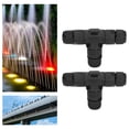thumbnail image 1 of 2PCS Junction Box Connector T Type Tee Junction Box Connector IP68 Waterproof 450V 16A 9-12mm 3 Way Cable Connector, 1 of 8