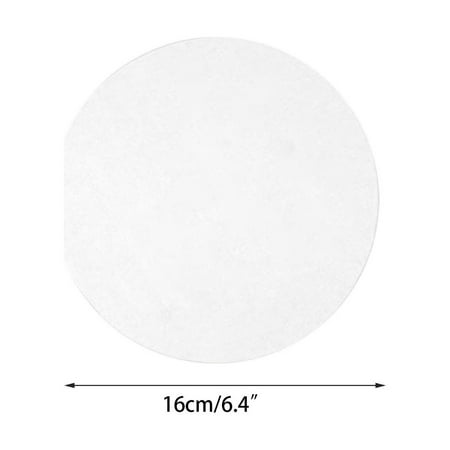 qucoqpe Air Fryer Disposable Paper Liner 100pcs Non-stick Air Fryer Pad Paper Household Barbecue Paper Oven Baking Paper Steamer Paper Air Fryer Liners