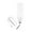 Clear, variant on Water Bottle, Stainless Steel Hanging Pet Water Bottle, 180Ml/6.1Oz - No Drip Chew-Resistant, Automatic Drinking, Light Licking Spherical Design, Double Hooks Cage
