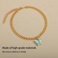 thumbnail image 3 of Youkk Woman Alloy Anklet Simple Style Fashion Decor Accessory Girl Foot Decoration Bangle Pendant Outdoor Beach Insect Chain, 3 of 4