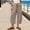 A1_Khaki, variant on Capri Linen Barrel Pants for Women Drawstring Wide Leg Cotton Linen Cropped 2026 Casual Loose Summer Beach Vacation Flowy Boho Baggy Palazzo Trousers Wide Leg Barrel Harem Pants Navy S