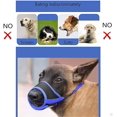 thumbnail image 1 of Bozal para perros con lazo ajustable y almohadilla suave Bozal para entrenamiento de perros Bozal para perros Evitar ladridos Morder y masticar Bozales para perros Malla transpirable y duradera LingWen 8390612320811, 1 of 1