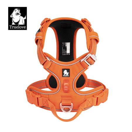 TRUE LOVE Pet Harness No Pull Nylon Reflective Dog Harness Adjustable Comfortable Control Step-in Brilliant NSXXKJ TLH5654