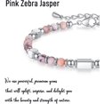 thumbnail image 5 of Gifts for Daughters, Gifts for Ladies, Easter Baskets, Small Gemstone Beaded Bracelets Ladies Gifts Trendy Pieces with Inspirational Cards, 5 of 8
