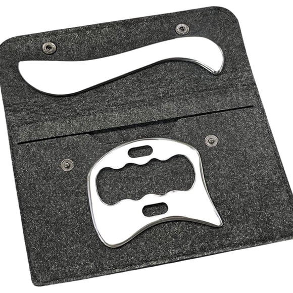 Herramienta de masaje FeelFree Sport de acero inoxidable Gua Sha Rasping