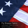 thumbnail image 4 of ANLEY 40 Inch American Flag Windsock, Stars & Stripes Patriotic Decorations - Embroidered Stars and Fade Resistant - 3.3 Feet, 4 of 7