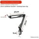 thumbnail image 2 of 25cm Microphone Boom Arm with Tabletop Stand for Podcasting, Video Games, Radio and Studio Audio,D, 2 of 5
