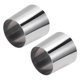 thumbnail image 1 of Reductor concéntrico de codo de doble curvatura de 3" OD a 3.5" OD de Unique Bargains, adaptador de tubo de acero inoxidable 201, longitud de 3 pulgadas, tono plateado, 1 of 7