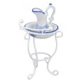 thumbnail image 1 of 1:12 Dollhouse Washbasin Stand Kettle and Basin Realistic Exquisite Dollhouse Bathroom Accessories, 1 of 3