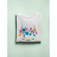 thumbnail image 3 of Llama With Flowers Sweatshirt Women -Image by Shutterstock, Female Small, 3 of 4