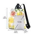 thumbnail image 3 of FORMRS Women's Travel Backpack Purse Anti-Theft Hidden Pockets Casual Shoulder Bag, Candy Lemon, 3 of 7