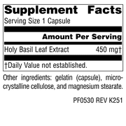 Planetary Herbals Holy Basil Extract 450 mg 60 Capsule