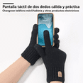 thumbnail image 4 of Guantes De Invierno Para Hombres Y Mujeres Guantes Térmicos Xtellar negro, 4 of 4