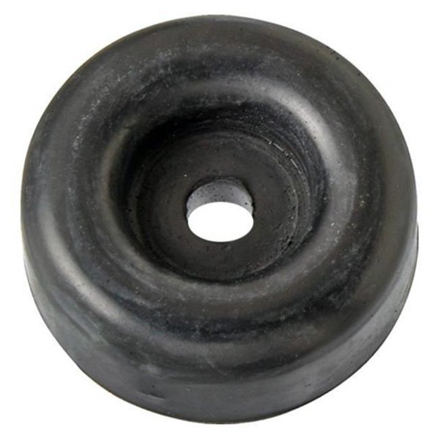 Pare-chocs de Porte Rampe Arrondi Noir