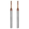 thumbnail image 1 of 2uds Cuadrado Nariz Extremo Molino 4mm Vástago 2mm x 12mm AlTiSin Recubierto Sólido Carburo 4 Flautas Extra Largo Fresado para Inoxidable Acero Aleación Endurecido Acero Unique Bargains, 1 of 6
