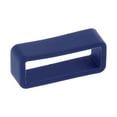 thumbnail image 4 of Uxcell Watch Band Strap Loops Silicone Watch Holder Keeper for 20mm Width Watch Band, Deep Blue 4 Pack, 4 of 5