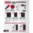 thumbnail image 2 of Juego De 19 Destornilladores Bimaterial Combinado Urrea Urrea 8600E, 2 of 3