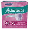 Assurance Incontinence Underwear for Women, Extra Large, 48 Ct