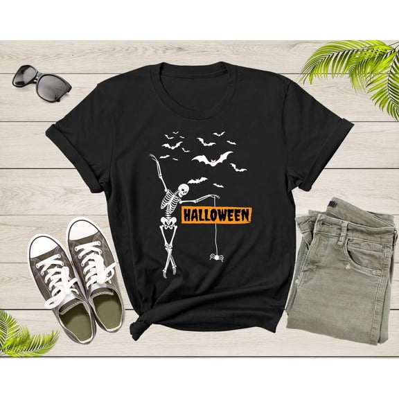 Cool Halloween Lover Gift Men Women Kids Boys Girls Present T-Shirt Spooky Halloween Lover Gift T Shirt for Teens Graphic Design Tshirt