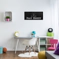 thumbnail image 3 of Stupell Industries Eat Sleep Hockey Phrase Sports Painting Black Framed Art Print Wall Art, 30 x 13, 3 of 9