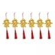 thumbnail image 1 of Decoraciones colgantes Strade Fareast Limited Año Nuevo Chino 2 piezas, 1 of 8
