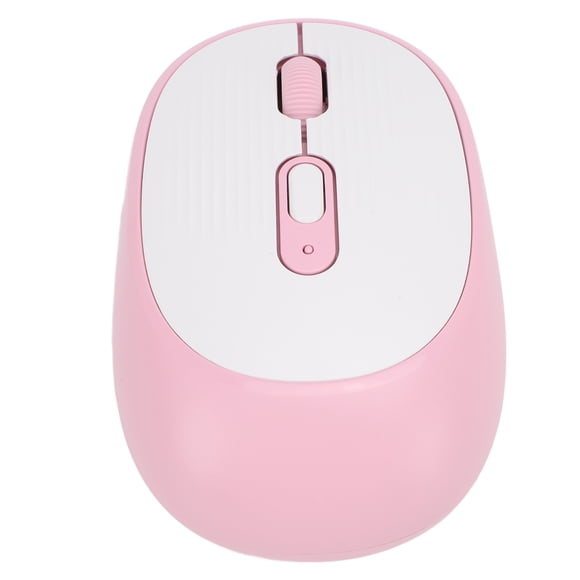 Cordless BT Mouse, Portable 800 1600 2400 DPI 2.4G Cordless Optical Mouse Features Quiet Ckick, Computer Mouse with USB Receiver for Laptop PC