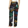 thumbnail image 3 of Junzan Basketball Women'S Pajama Pants Drawstring Comfy Sleep Bottoms With Pockets, 3 of 9