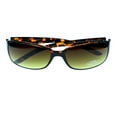 thumbnail image 2 of UV protection Rectangle-Sunglasses Tortoise-Shell & Yellow Colored #3948, 2 of 3