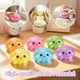 thumbnail image 3 of Pelota antiestrés squishy de dumpling Niaosiben, colorida, 8.6 cm, 1 pieza, 3 of 7