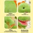 thumbnail image 2 of Bewildely Juego de figuras de dinosaurios de peluche, educativo y entretenido, Kbibck, lindos juguetes de peluche de dinosaurios. Animales de peluche y juguetes de peluche, 2 of 6