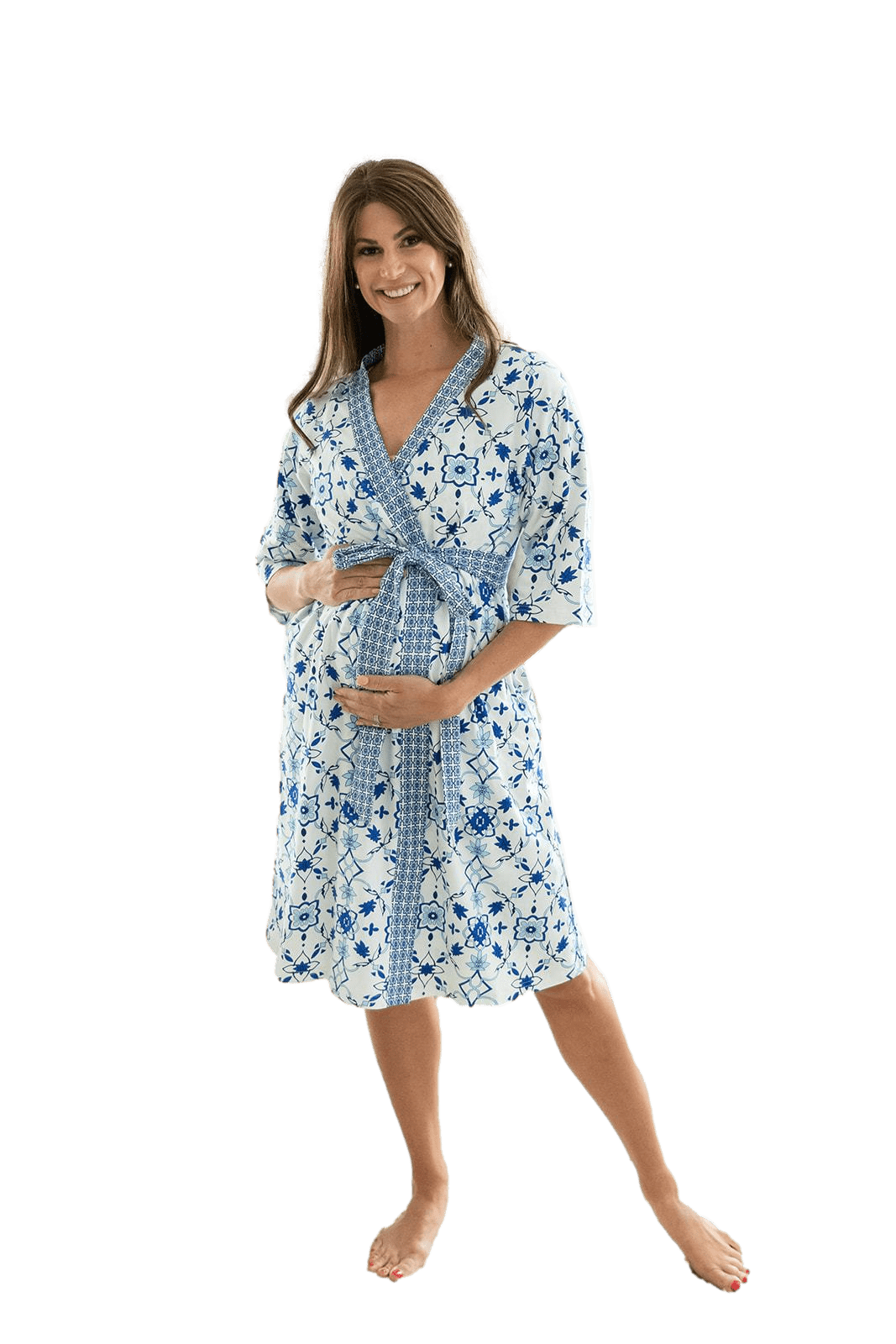 Baby Be Mine Maternity Labor Delivery Nursing Robe Hospital Bag Must