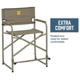 thumbnail image 4 of SJK Big Steel Padded Camping Portable Arm Chair Weight Capacity 325lbs for Adults, 4 of 5