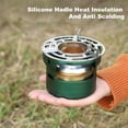 thumbnail image 4 of Alcohol Furnace Camping Furnace Rack Metal Portable Spirit Burner for Backpacking Outdoor Activities Picnic Kitchen Gadget, 4 of 7