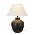 thumbnail image 5 of My Texas House 22" Urn Table Lamp, Distressed Texture, Black Finish, 5 of 8