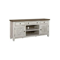 Liberty Furniture Heartland 66 Inch Tile TV Console - Antique White
