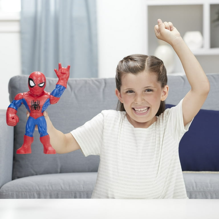 Marvel: Superhero Adventures Mega Mightiest Spider-Man Preschool Kids Toy  Action Figure for Boys and Girls Ages 3 4 5 6 7 and Up (10”)