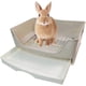 thumbnail image 1 of Large Rabbit Litter Box Trainer Potty Corner Toilet with Drawer 26-27s, 1 of 1