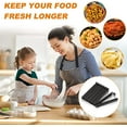 thumbnail image 3 of 30 Pieces Food Bag Clips Household Kitchen Using Safe Freezer Pouch Gadget Small Size Storage Holder Clamp Sealing Clip Closing Clamps Fridge Accessory, 3 of 8