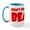 White/Blue Inside, variant on CafePress - Don't Poke Bear Large Mug - 15 oz Ceramic Large White Novelty Mug