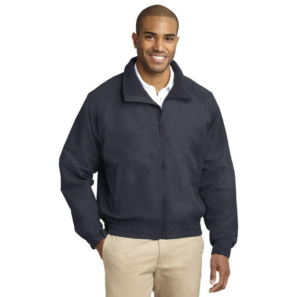 Chamarra tipo cargador alta y liviana de Port Authority®. TLJ329 Acorazado Gris XLT Autoridad Portuaria TLJ329