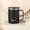 Black, variant on Double Wall Stainless Steel Mug, 17 Oz Vacuum Insulated Travel Tumbler with Handle, Leak Proof Lid for Hot and Cold Coffee Drinks, for Office Car Commuting