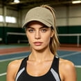 thumbnail image 5 of Gyujnb Washed Twill Baseball Cap with Ponytail Opening Adjustable Curved Brim for Outdoor Daily Casual Wear (Unisex Adult),One Size, 5 of 5