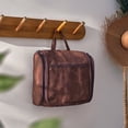 thumbnail image 6 of PAVILIA Large Hanging Toiletry Bag for Men, Travel Shaving Organizer, Brown, 6 of 7