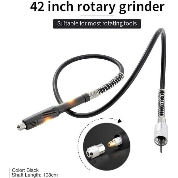 Rotary Grinder Tool Flexible Flex Shaft, Fits Dremel Universal Rotary Tool